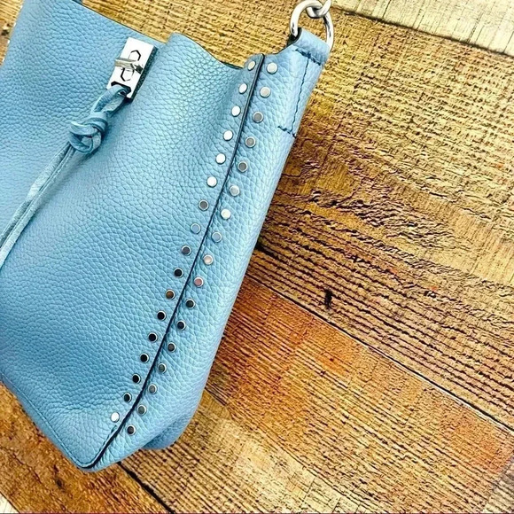 Rebecca Minkoff Small Darren Leather Feed Shoulder Bag - Picture 6 of 11